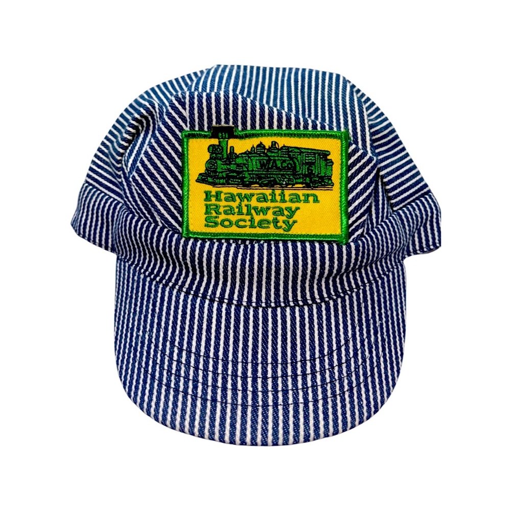Hawaiian Railway Society Vintage Kids Conductor Hat: Snapback Adjustable: OSFM